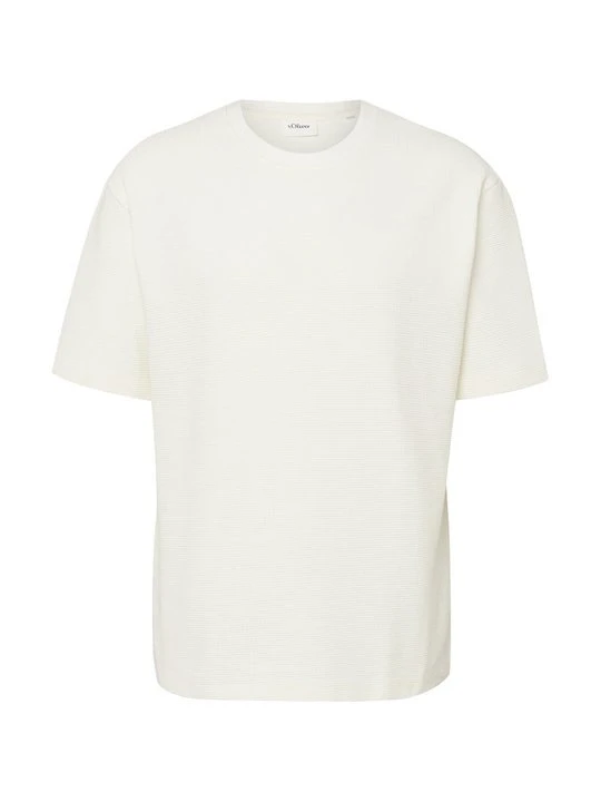 Zdjęcie produktu T-shirt basic s.Oliver mleczny