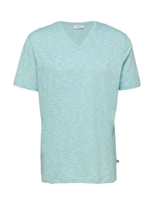 Zdjęcie produktu T-shirt basic s.Oliver turkusowy
