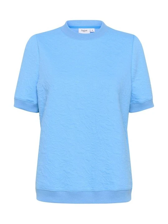 Zdjęcie produktu T-shirt basic Saint Tropez turkusowy