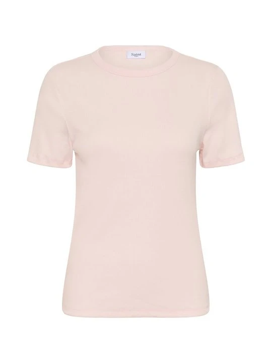 Zdjęcie produktu T-shirt basic Saint Tropez różowy