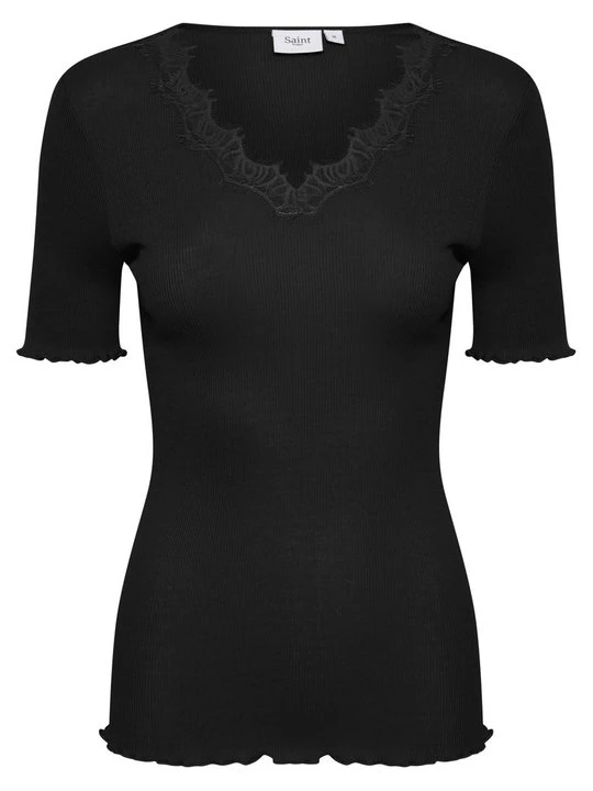 Zdjęcie produktu T-shirt basic Saint Tropez czarny