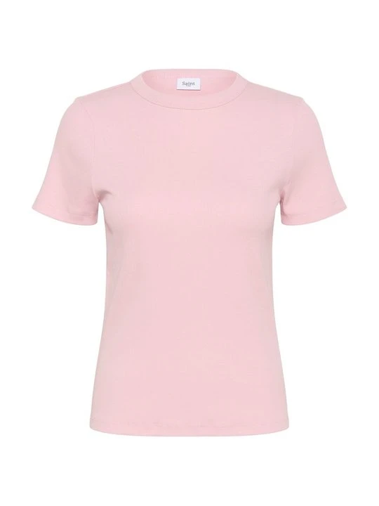 Zdjęcie produktu T-shirt basic Saint Tropez różowy