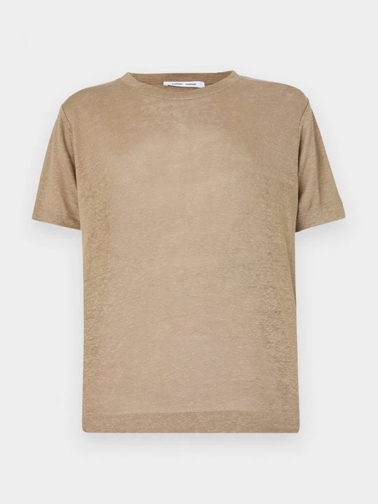 Zdjęcie produktu T-shirt basic Samsøe Samsøe beżowy
