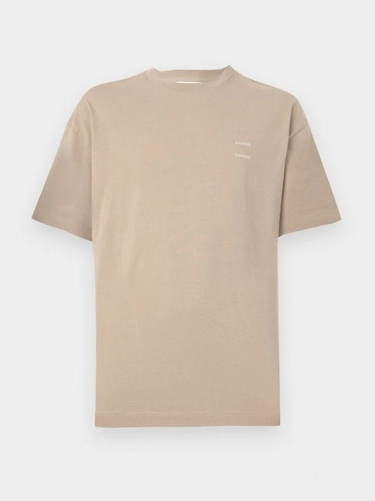 Zdjęcie produktu T-shirt basic Samsøe Samsøe beżowy