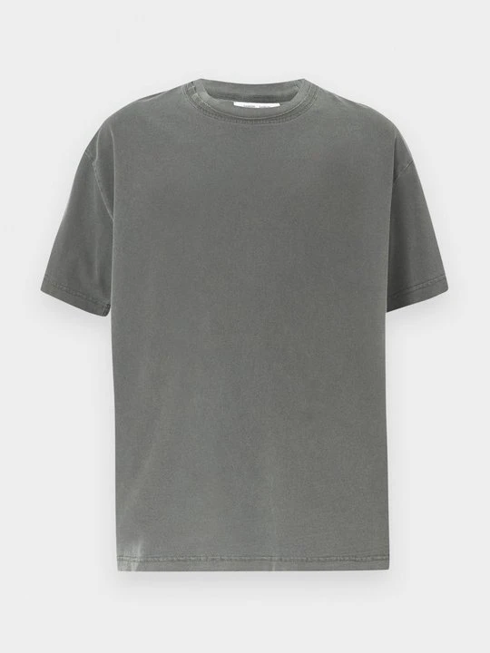 Zdjęcie produktu T-shirt basic Samsøe Samsøe ciemnozielony