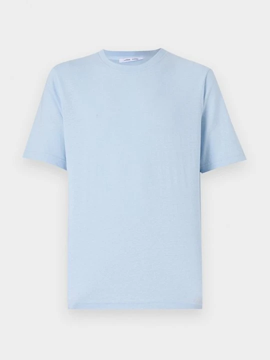 Zdjęcie produktu T-shirt basic Samsøe Samsøe jasnoniebieski