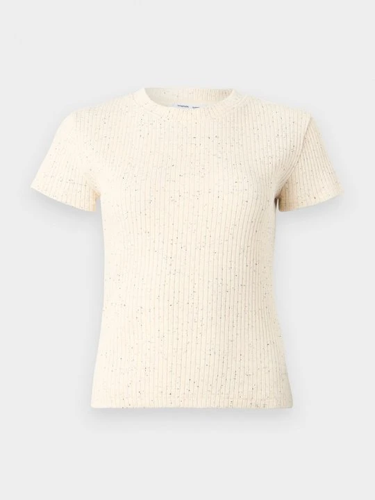 Zdjęcie produktu T-shirt basic Samsøe Samsøe mleczny