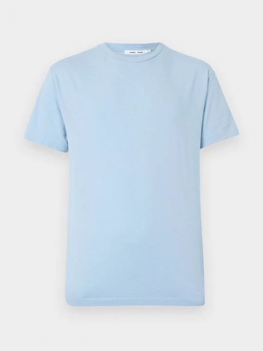 Zdjęcie produktu T-shirt basic Samsøe Samsøe niebieski