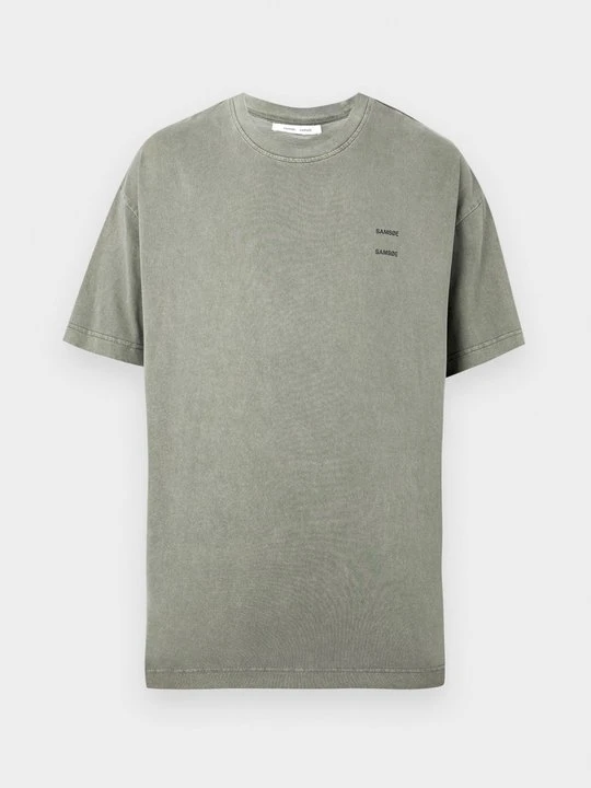 Zdjęcie produktu T-shirt basic Samsøe Samsøe zielony