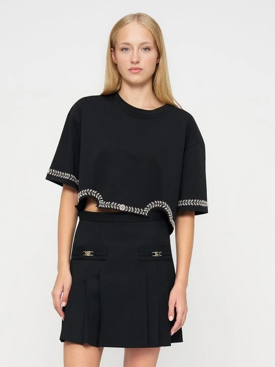 Zdjęcie produktu T-shirt basic Sandro czarny