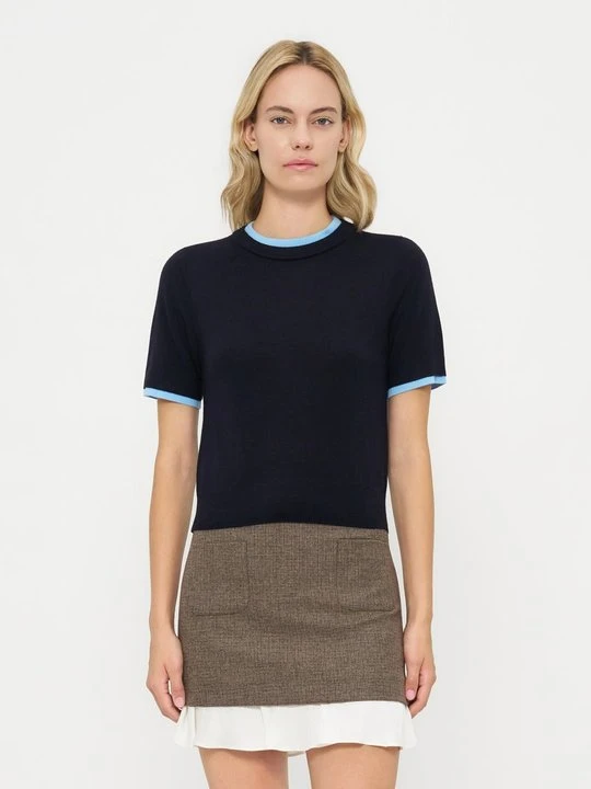 Zdjęcie produktu T-shirt basic Sandro czarny