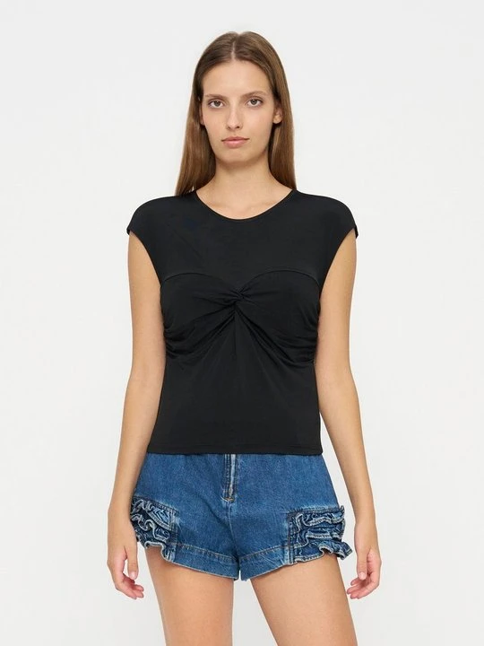 Zdjęcie produktu T-shirt basic Sandro czarny