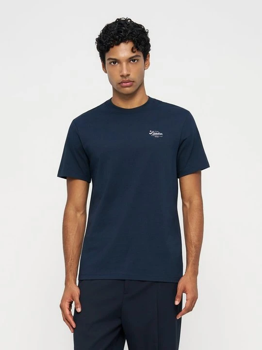 Zdjęcie produktu T-shirt basic Sandro niebieski