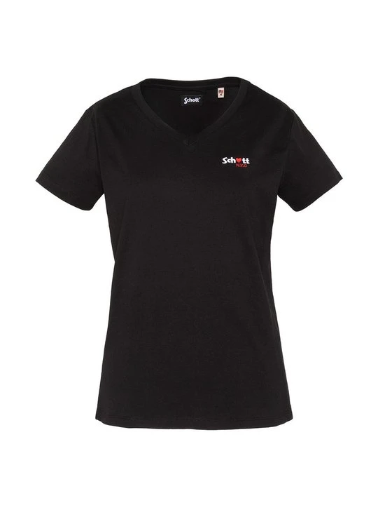Zdjęcie produktu T-shirt basic Schott czarny