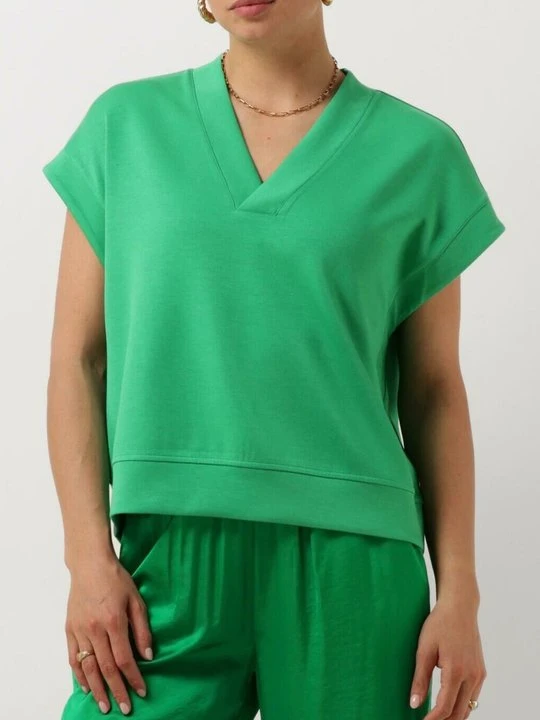 Zdjęcie produktu T-shirt basic Scotch & Soda zielony