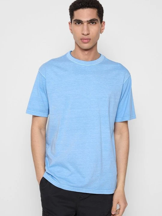 Zdjęcie produktu T-shirt basic Scotch & Soda niebieski
