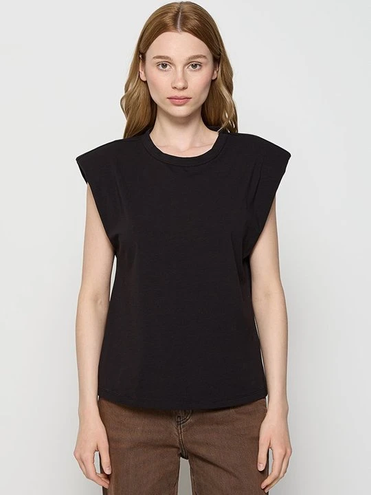 Zdjęcie produktu T-shirt basic Scotch & Soda czarny