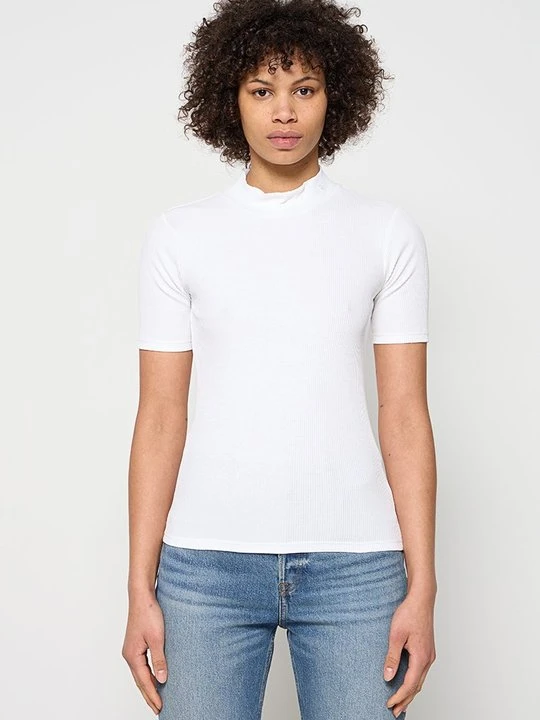 Zdjęcie produktu T-shirt basic Scotch & Soda biały