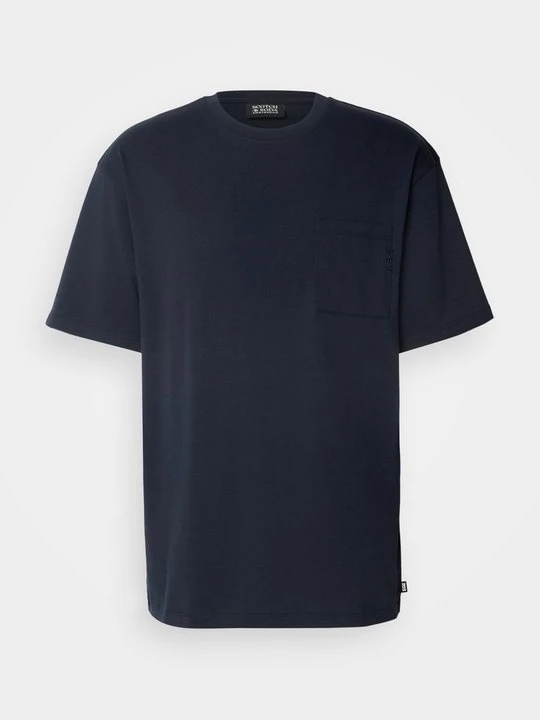 Zdjęcie produktu T-shirt basic Scotch & Soda czarny
