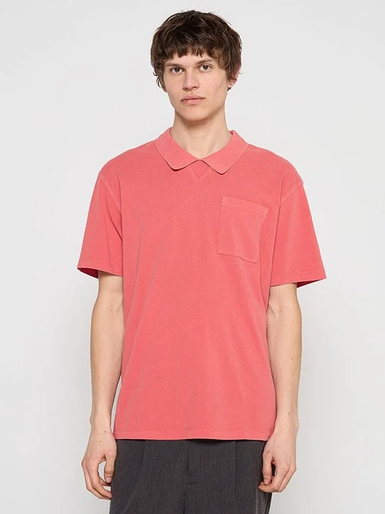 Zdjęcie produktu T-shirt basic Scotch & Soda czerwony