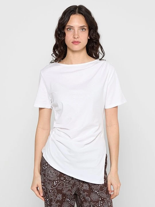 Zdjęcie produktu T-shirt basic Scotch & Soda biały