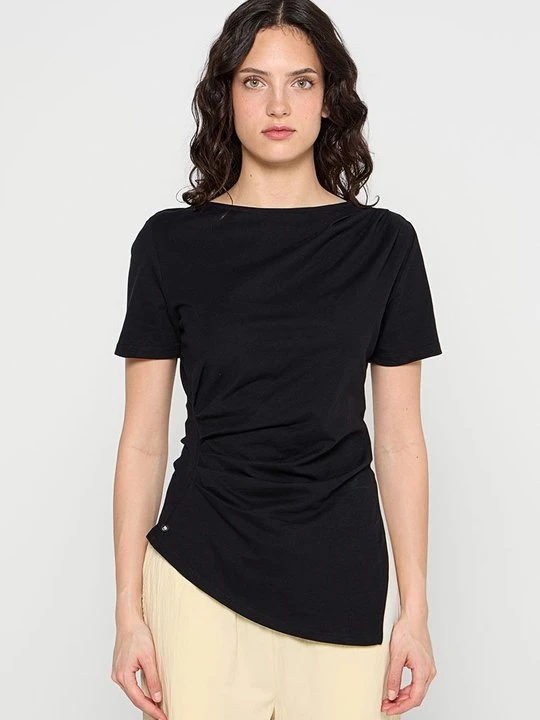Zdjęcie produktu T-shirt basic Scotch & Soda czarny
