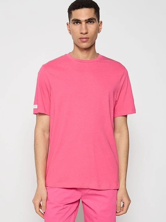 Zdjęcie produktu T-shirt basic Scotch & Soda różowy
