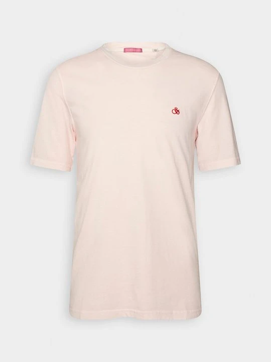 Zdjęcie produktu T-shirt basic Scotch & Soda różowy