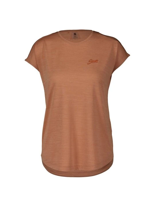 Zdjęcie produktu T-shirt basic SCOTT Sports brązowy