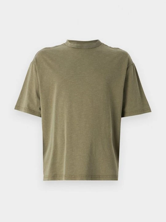 Zdjęcie produktu T-shirt basic Selected ciemnozielony