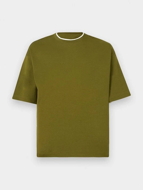 Zdjęcie produktu T-shirt basic Selected zielony