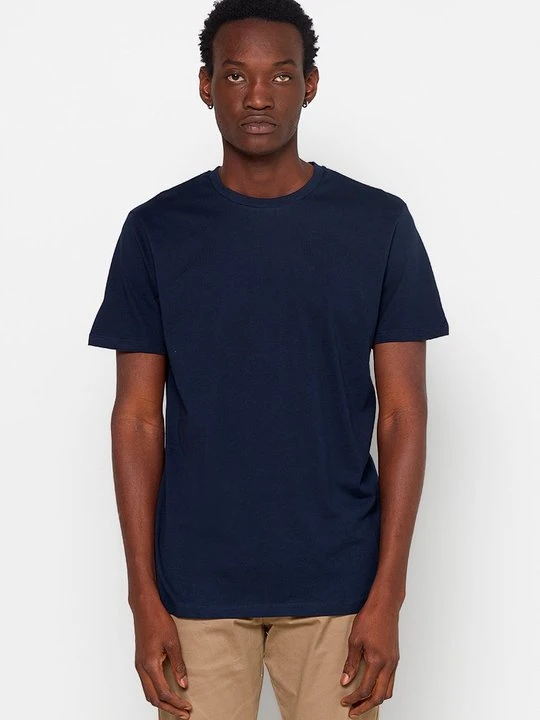 Zdjęcie produktu T-shirt basic Selected granatowy