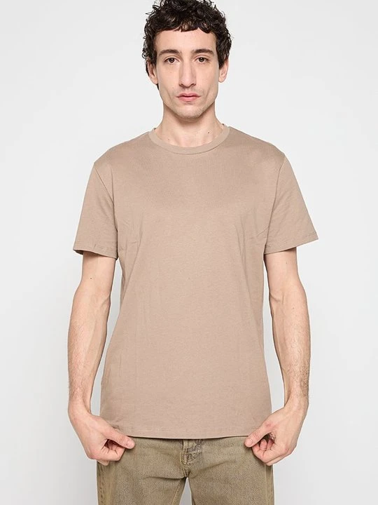 Zdjęcie produktu T-shirt basic Selected beżowy