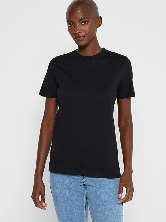 Zdjęcie produktu T-shirt basic Selected czarny