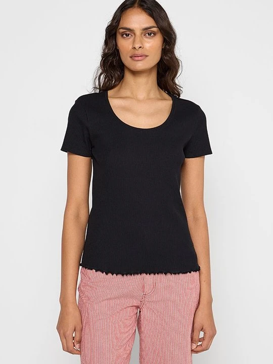 Zdjęcie produktu T-shirt basic Selected czarny