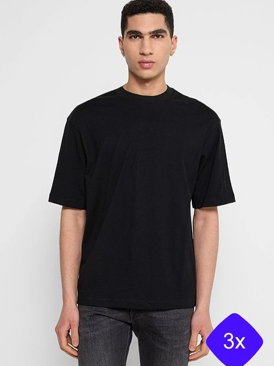 Zdjęcie produktu T-shirt basic Selected czarny