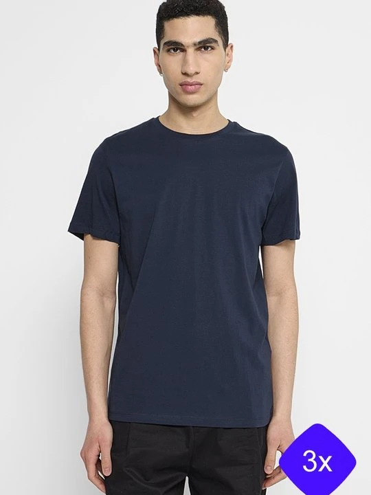 Zdjęcie produktu T-shirt basic Selected granatowy