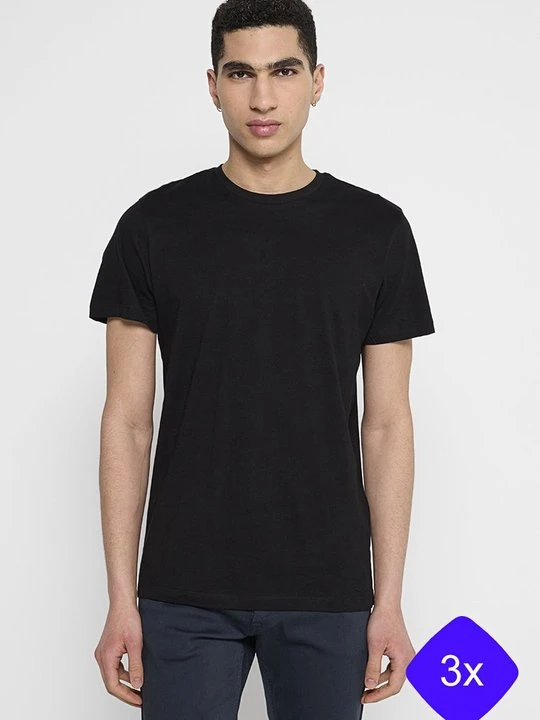 Zdjęcie produktu T-shirt basic Selected czarny