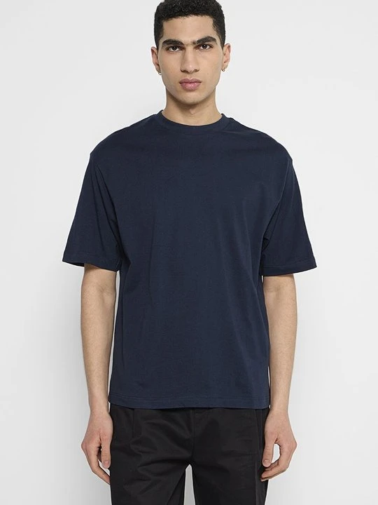 Zdjęcie produktu T-shirt basic Selected granatowy