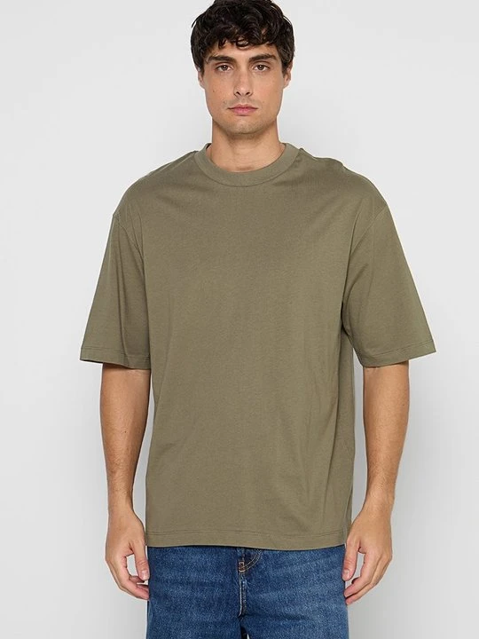 Zdjęcie produktu T-shirt basic Selected zielony