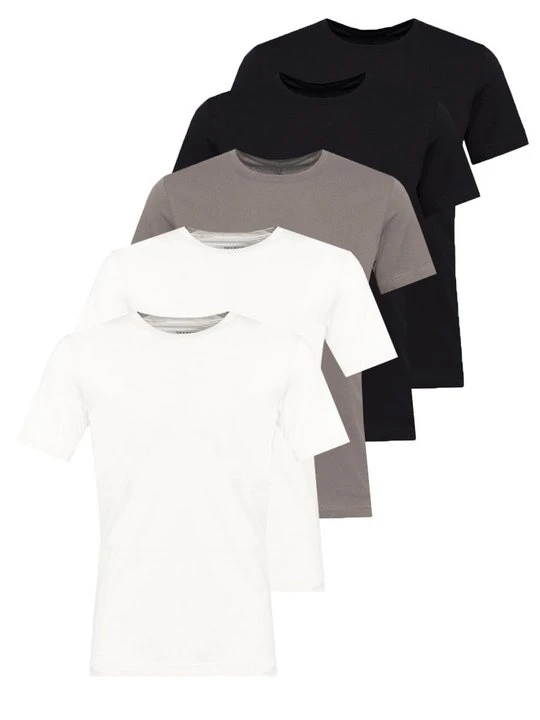 Zdjęcie produktu T-shirt basic Selected szary