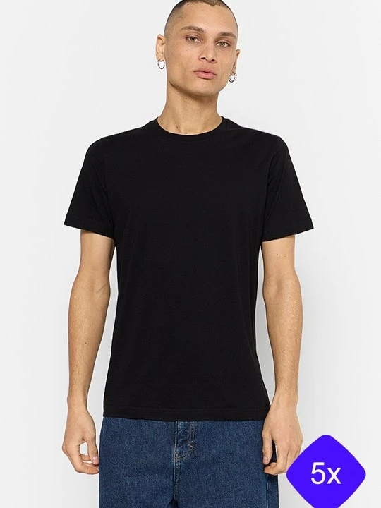 Zdjęcie produktu T-shirt basic Selected czarny