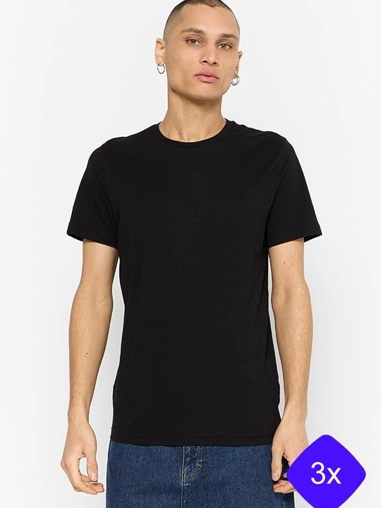 Zdjęcie produktu T-shirt basic Selected czarny