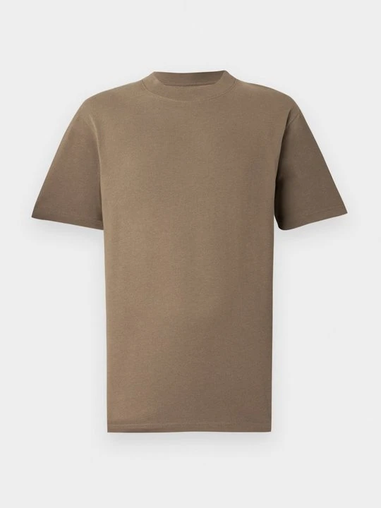 Zdjęcie produktu T-shirt basic Selected brązowy