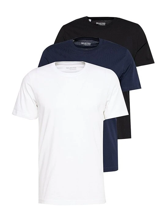Zdjęcie produktu T-shirt basic Selected czarny