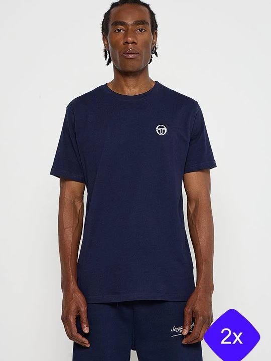 Zdjęcie produktu T-shirt basic Sergio Tacchini granatowy