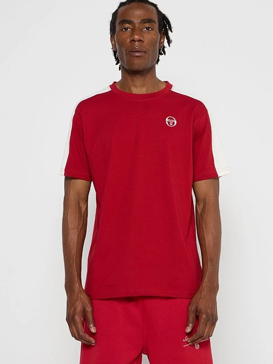 Zdjęcie produktu T-shirt basic Sergio Tacchini czerwony