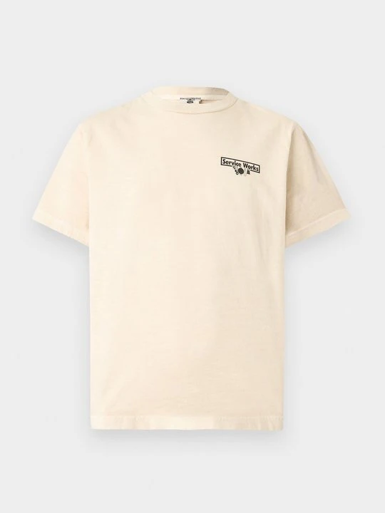 Zdjęcie produktu T-shirt basic Service Works mleczny
