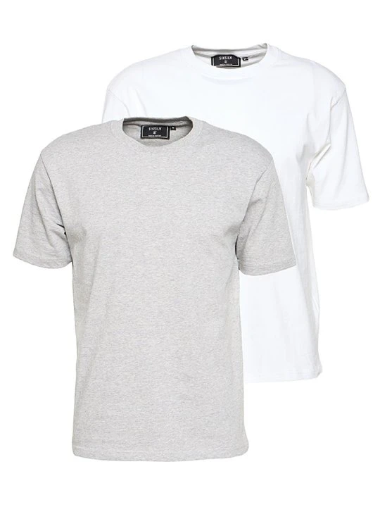 Zdjęcie produktu T-shirt basic SikSilk biały