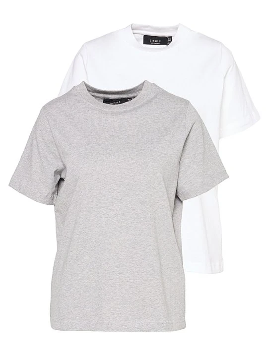 Zdjęcie produktu T-shirt basic SikSilk szary